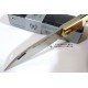 M.Nieto Cabritera Micarta - Virola Latón Acero Bohler N690 209-W M.Nieto Cabritera Micarta - Virola Latón Acero Bohler N690 209-W