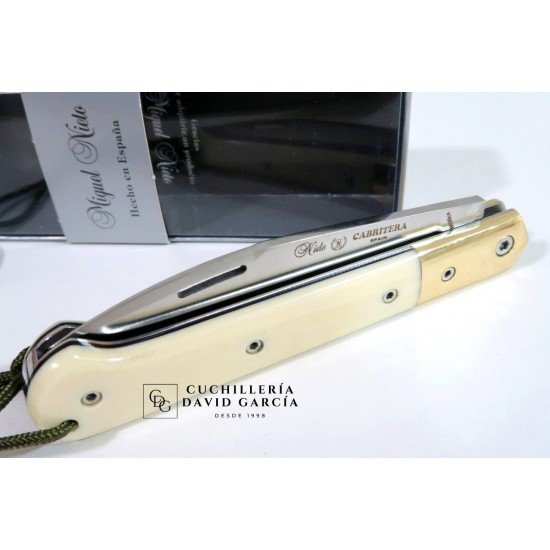 M.Nieto Cabritera Micarta - Virola Latón Acero Bohler N690 209-W M.Nieto Cabritera Micarta - Virola Latón Acero Bohler N690 209-W