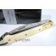 M.Nieto Cabritera Micarta - Virola Latón Acero Bohler N690 209-W M.Nieto Cabritera Micarta - Virola Latón Acero Bohler N690 209-W