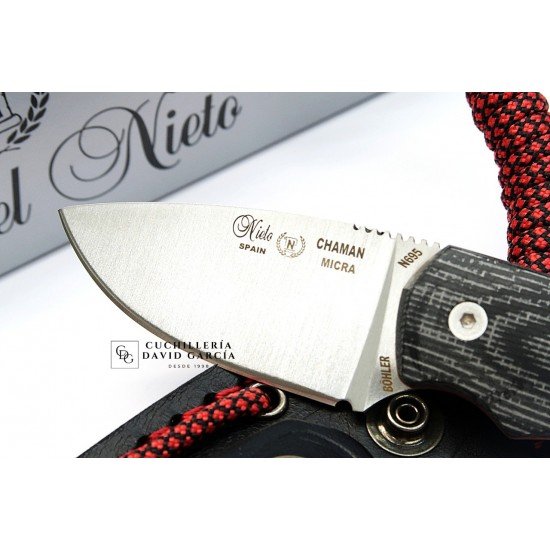 Nieto Chaman Micra 136-MB Micarta Negra