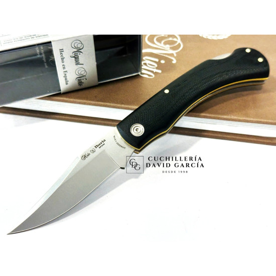 Navaja Miguel Nieto Iberia 649-G10 Negro 
