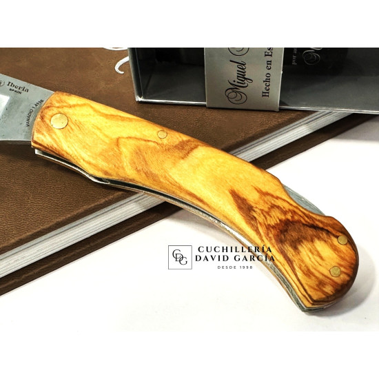 Navaja Miguel Nieto Iberia 649-O Madera natural de Olivo 