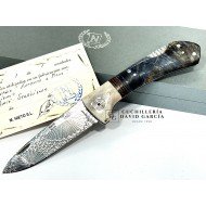 Miguel Nieto ART-8 Artesanal Pieza Nº1 de 1unidad Ciervo pulido - Arce Estabilizado