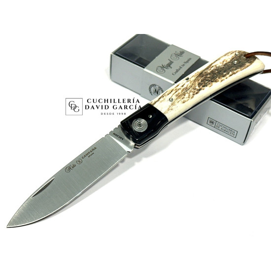 Miguel Nieto Campaña 150-B-CIERVO Búfalo y Ciervo Acero 14C28N  Nº2