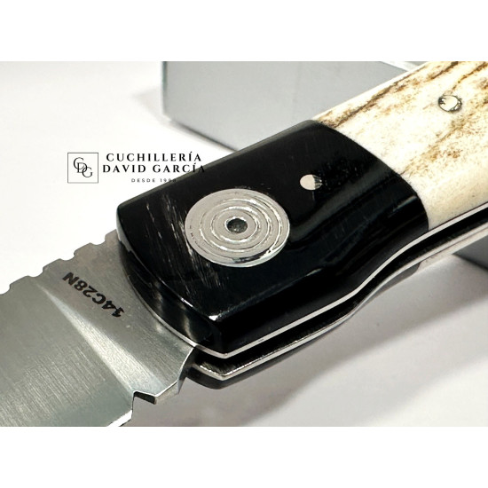 Miguel Nieto Campaña 150-B-CIERVO Búfalo y Ciervo Acero 14C28N  Nº2