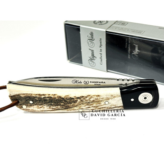 Miguel Nieto Campaña 150-B-CIERVO Búfalo y Ciervo Acero 14C28N  Nº2