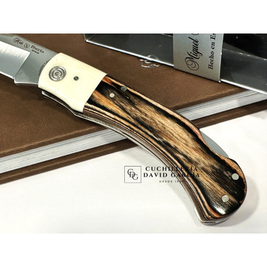 Navaja Miguel Nieto Iberia 649-MHS Micarta Hueso - Stamina