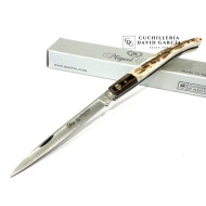 Miguel  Nieto Stiletto 0409 Madera y Asta de Ciervo 