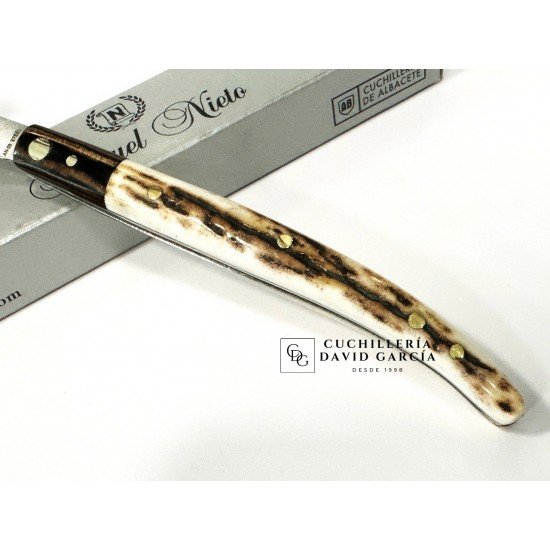 Miguel  Nieto Stiletto 0409 Madera y Asta de Ciervo 