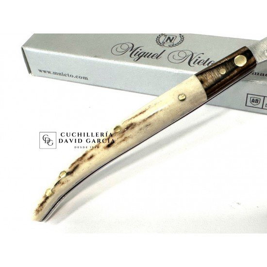 Miguel  Nieto Stiletto 0409 Madera y Asta de Ciervo 