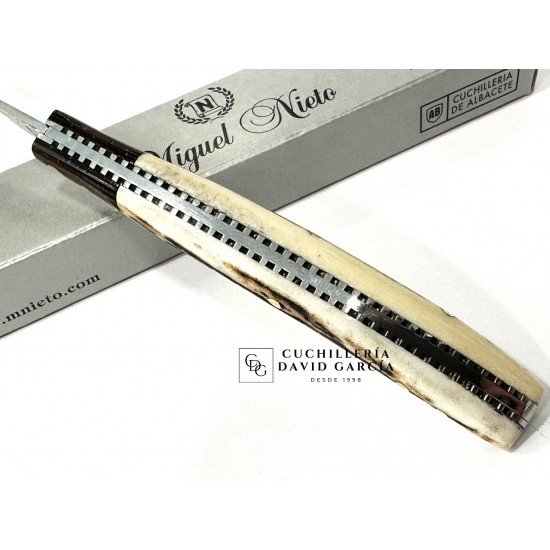 Miguel  Nieto Stiletto 0409 Madera y Asta de Ciervo 