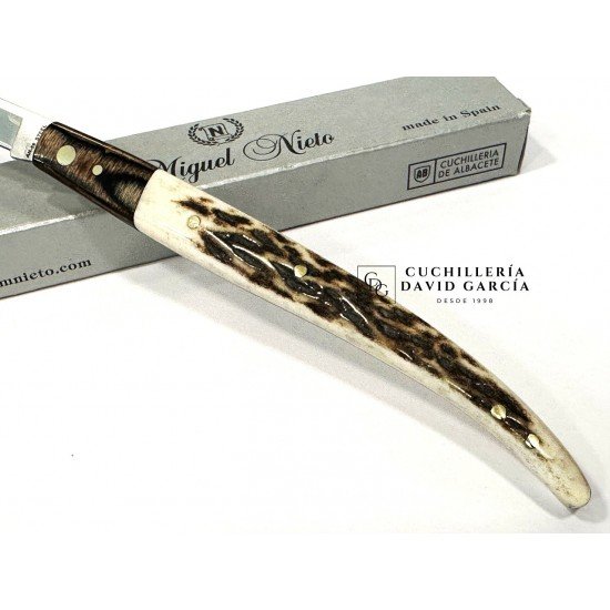 Miguel  Nieto Stiletto 0410  Madera y Asta de Ciervo 