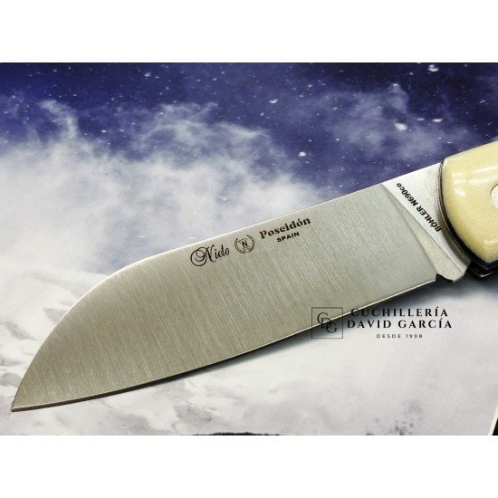 Miguel Nieto Poseidón 168-W Micarta Hueso Acero Bohler N690co 