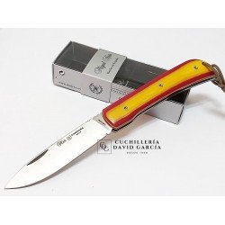 M.Nieto Campaña 150-H Micarta Bandera de España Acero 14C28N