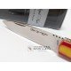 Micarta M.Nieto Campaign Knife 150-H Spanish Flag 14C28N Steel