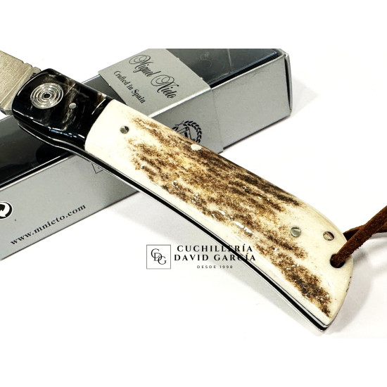 Navaj Miguel Nieto Campaña 150-B-CIERVO Búfalo y Ciervo Acero 14C28N  Nº1