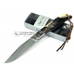 Navaja Nieto Buckler Asta Carnero Pulido Acero Bohler N690Co 170-VCARNERO