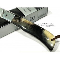 Navaja Nieto Buckler Asta Carnero Pulido Acero Bohler N690Co 170-VCARNERO