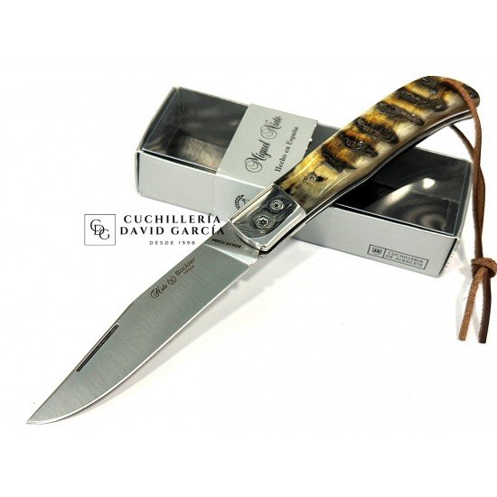 Navaja Nieto Buckler Asta Carnero Acero Bohler N690Co 170-V-CARNERO