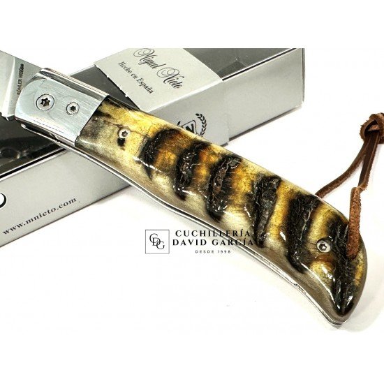 Navaja Nieto Buckler Asta Carnero Acero Bohler N690Co 170-V-CARNERO