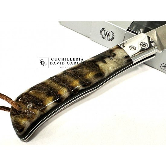 Navaja Nieto Buckler Asta Carnero Acero Bohler N690Co 170-V-CARNERO