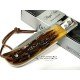 Navaja Nieto Buckler Hueso Jirafa Ambar Acero Bohler N690Co 170-VHJIGGED 