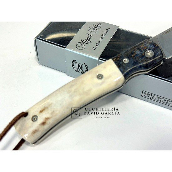 Nieto Lord Madera Chopo Estabilizado - Asta de Ciervo pulido 370-VCHOPO Nieto Lord Madera Chopo Estabilizado - Asta de Ciervo pulido 370-VCHOPO