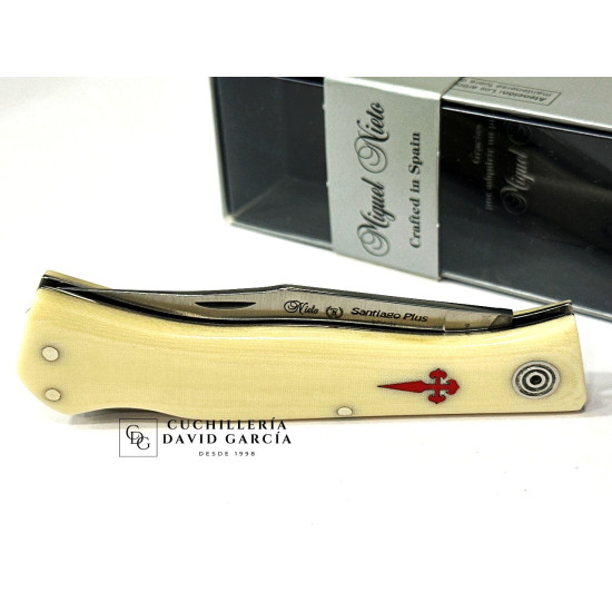 Miguel Nieto Cruz de Santiago Plus 509-W Micarta Hueso