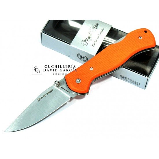 Navaja Nieto Walker 07-G10-O Bohler G10 Naranja Navaja Nieto Walker 07-G10-O Bohler G10 Naranja