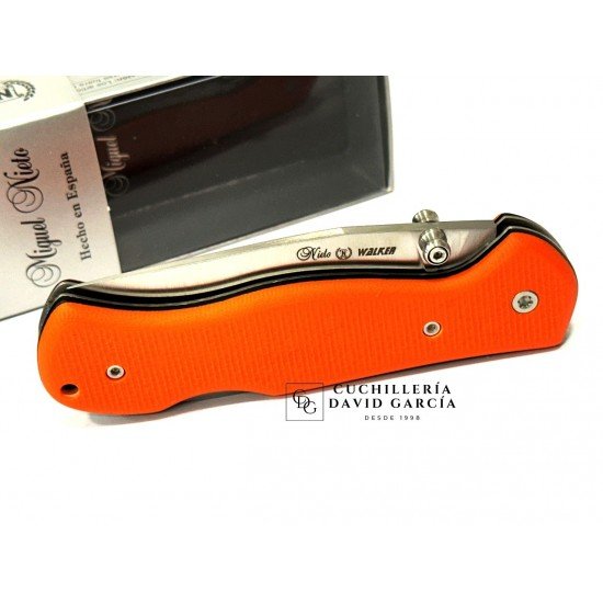 Navaja Nieto Walker 07-G10-O Bohler G10 Naranja Navaja Nieto Walker 07-G10-O Bohler G10 Naranja