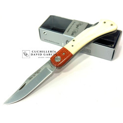 Navaja Miguel Nieto Pingüino 308-W Micarta Hueso - Yute Rojo