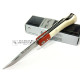 Navaja Miguel Nieto Pingüino 308-W Micarta Hueso - Yute Rojo