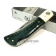 Navaja Miguel Nieto Pingüino 308-Y Yute Verde - Micarta Hueso