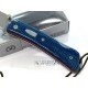 Miguel Nieto Bullet 165-BLUE Yute Azul Acero Bohler N690co Miguel Nieto Bullet 165-BLUE Yute Azul Acero Bohler N690co