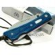 Miguel Nieto Bullet 165-BLUE Yute Azul Acero Bohler N690co Miguel Nieto Bullet 165-BLUE Yute Azul Acero Bohler N690co