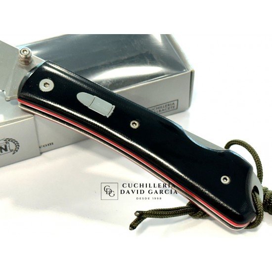 Miguel Nieto Bullet 165-M Micarta Negra Acero Bohler N690co Miguel Nieto Bullet 165-M Micarta Negra Acero Bohler N690co
