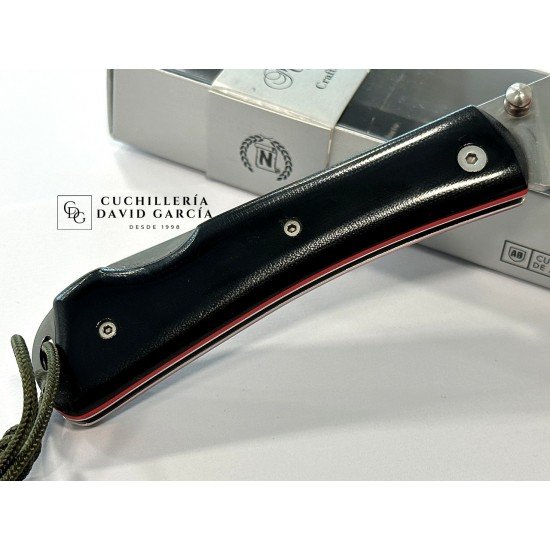 Miguel Nieto Bullet 165-M Micarta Negra Acero Bohler N690co Miguel Nieto Bullet 165-M Micarta Negra Acero Bohler N690co