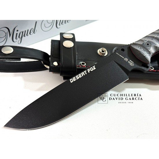 Miguel Nieto Desert Fox 4058-MN Micarta Pavonado Miguel Nieto Desert Fox 4058-MN Micarta Pavonado