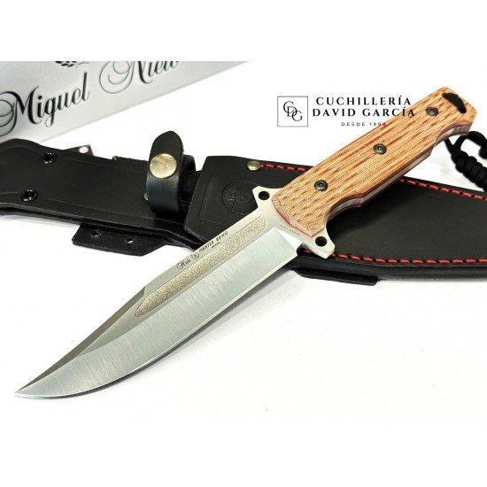 Nieto Fighter Bowie Tracker 13001 Mikarta Canvas Marrón Nieto Fighter Bowie Tracker 13001 Mikarta Canvas Marrón