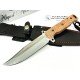 Nieto Fighter Bowie Tracker 13001 Mikarta Canvas Marrón Nieto Fighter Bowie Tracker 13001 Mikarta Canvas Marrón