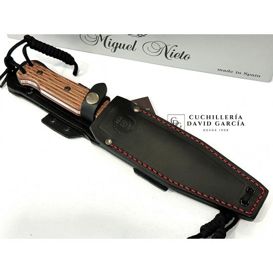Nieto Fighter Bowie Tracker 13001 Mikarta Canvas Marrón Nieto Fighter Bowie Tracker 13001 Mikarta Canvas Marrón