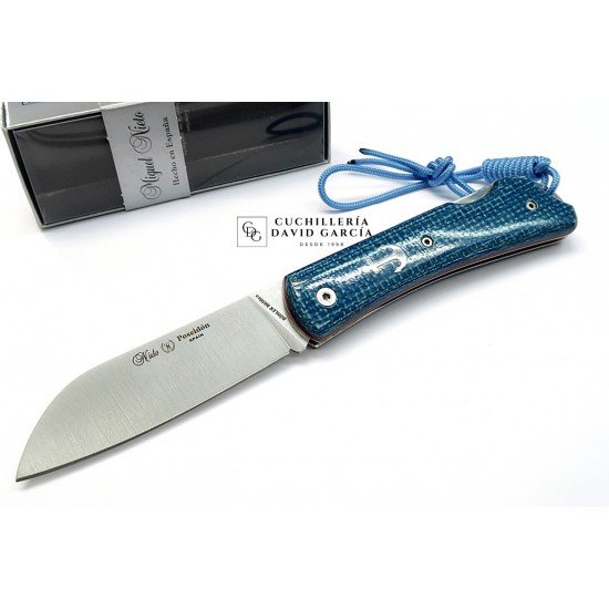 Miguel Nieto Poseidón 168-BLUE Yute Azul Acero Bohler N690co Miguel Nieto Poseidón 168-BLUE Yute Azul Acero Bohler N690co