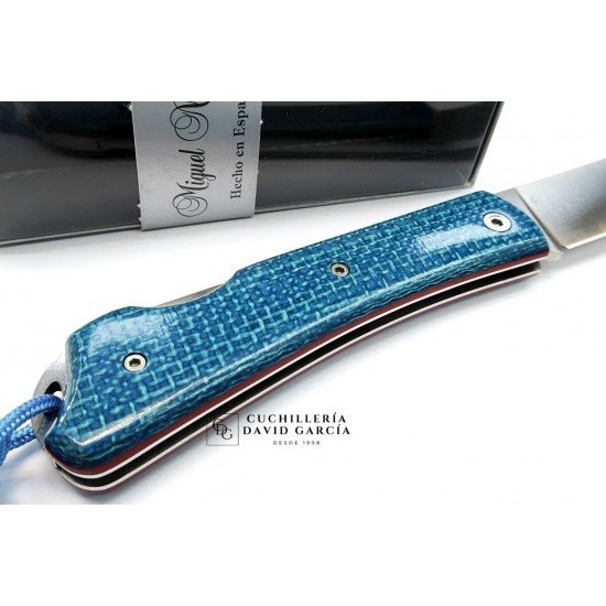 Miguel Nieto Poseidón 168-BLUE Yute Azul Acero Bohler N690co Miguel Nieto Poseidón 168-BLUE Yute Azul Acero Bohler N690co