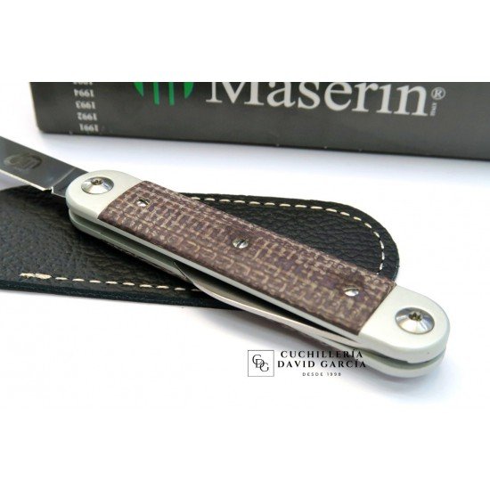 Maserín Sessantesimo 60º Aniversario 195/MCM Micarta Marron Maserín Sessantesimo 60º Aniversario 195/MCM Micarta Marron