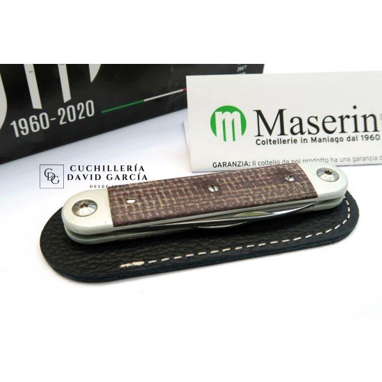 Maserín Sessantesimo 60º Aniversario 195/MCM Micarta Marron Maserín Sessantesimo 60º Aniversario 195/MCM Micarta Marron