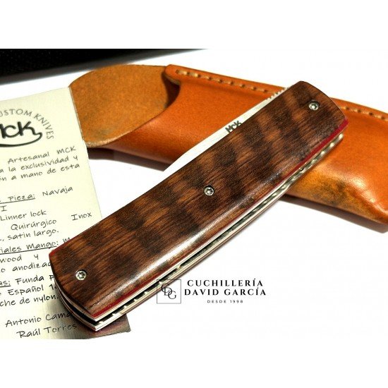 MCK Clasic II Artesanal Madera Snakewood Acero AEB_L MCK Clasic II Artesanal Madera Snakewood Acero AEB_L