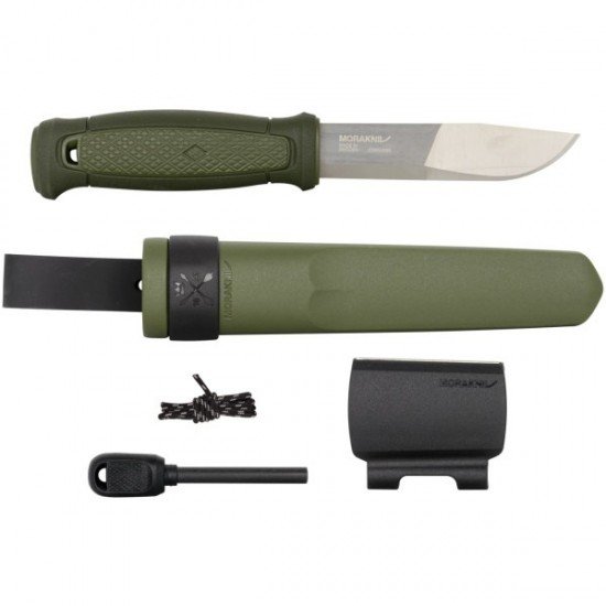 Morakniv Kansbol con Kit de supervivencia Verde 13912