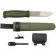 Morakniv Kansbol con Kit de supervivencia Verde 13912