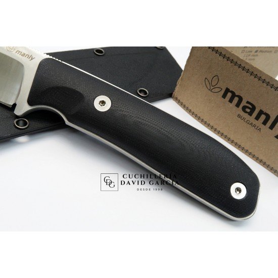 Manly Blaze G10 Negro Acero CPM-154