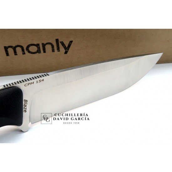 Manly Blaze G10 Negro Acero CPM-154